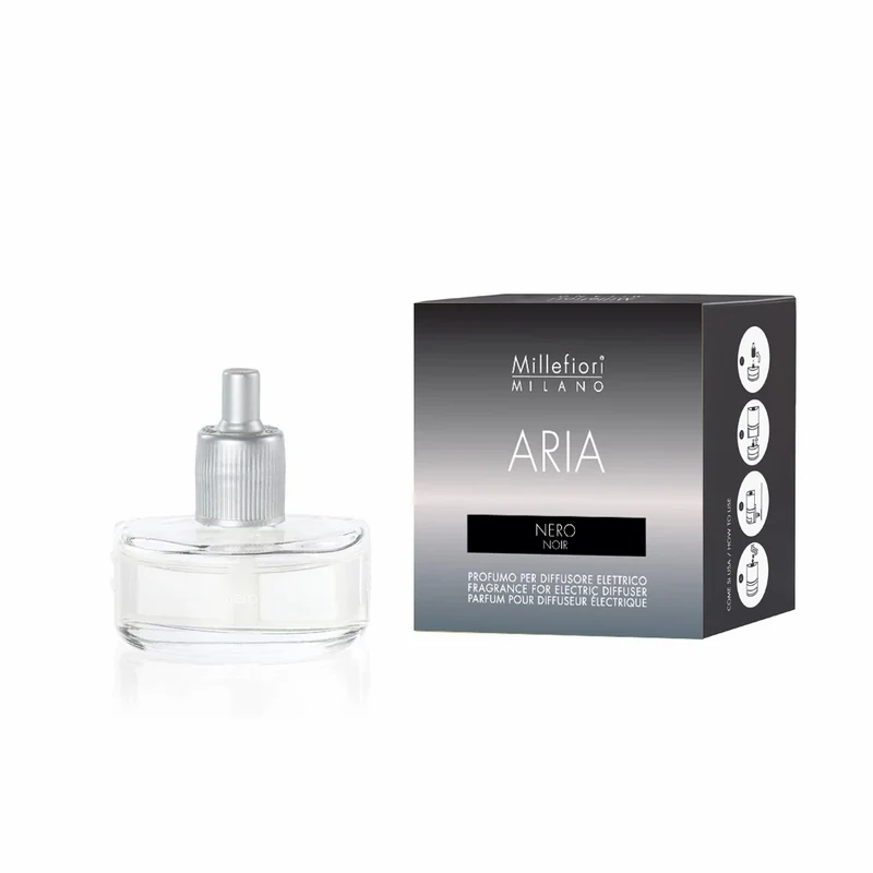 Millefiori - Ricarica Di Profumo Per Diffusore Elettrico "Aria" - Nero