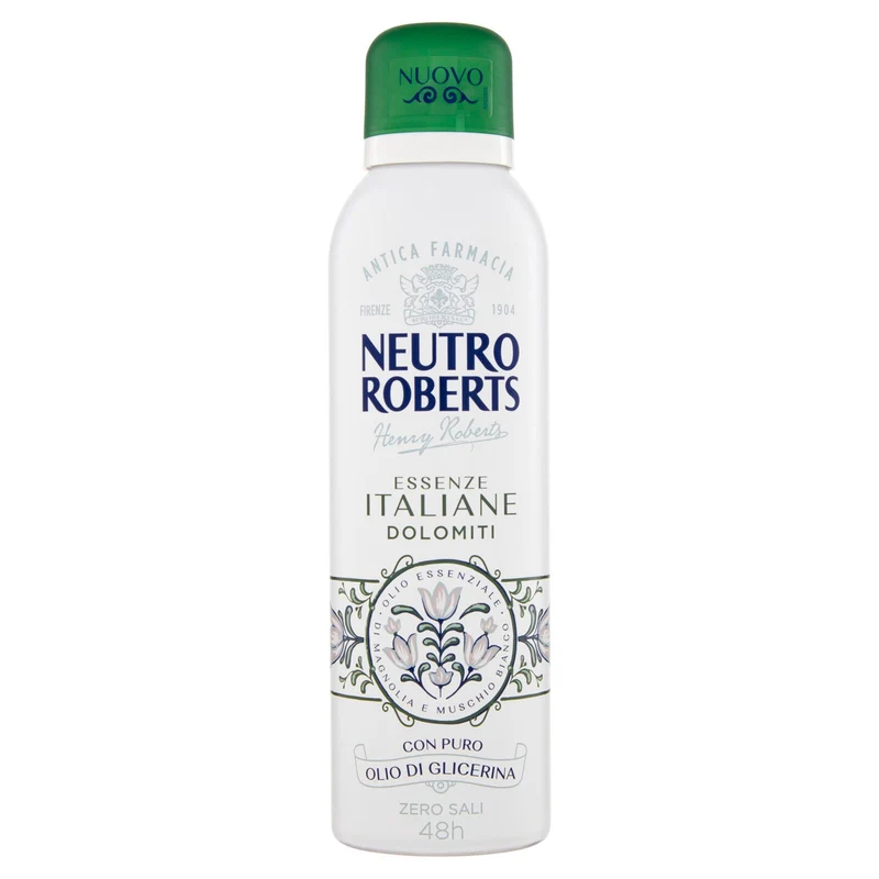 Neutro Roberts Essenze Italiane Dolomiti Olio Essenziale di Magnolia e Muschio Bianco 200 ml