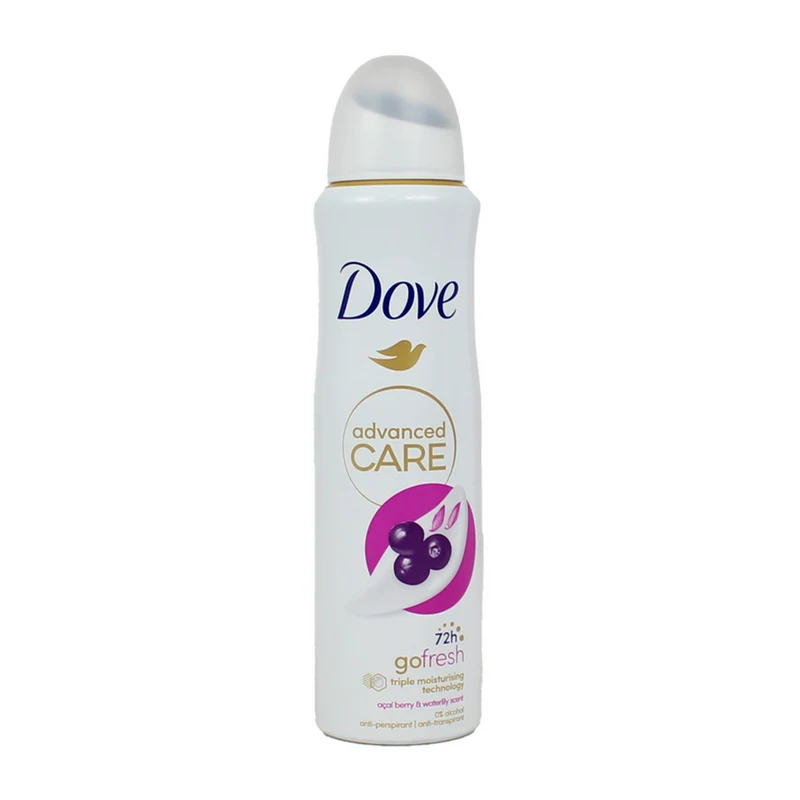 DOVE - Deodorante Spray Go Fresh Acai Berry & Waterlily Advanced Care - 150 ml