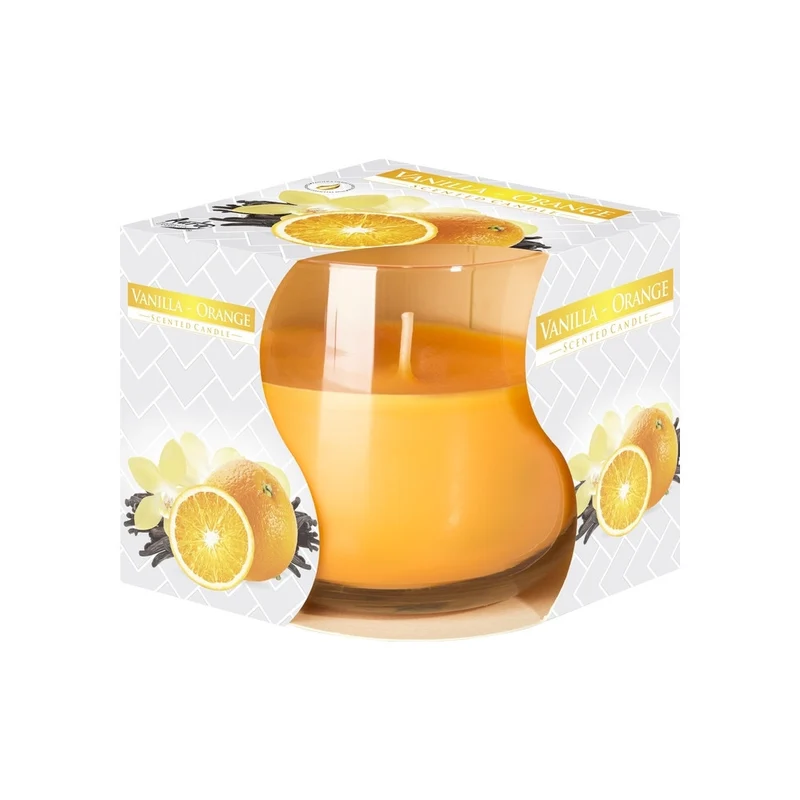 Bispol® Candela Profumata In Vetro Vaniglia/Arancia