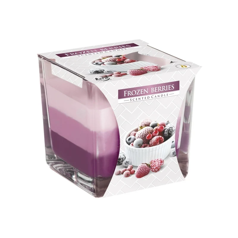 Bispol® Candela Profumata Tricolore Frozen Berries