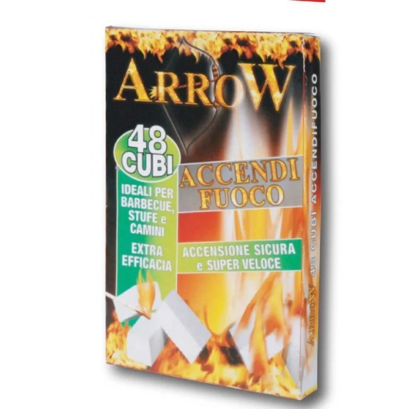 Arrow Accendifuoco Bianco 48Pz