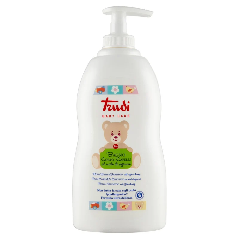 Trudi Baby Care Bagno Corpo-Capelli al miele di agrumi 500 ml