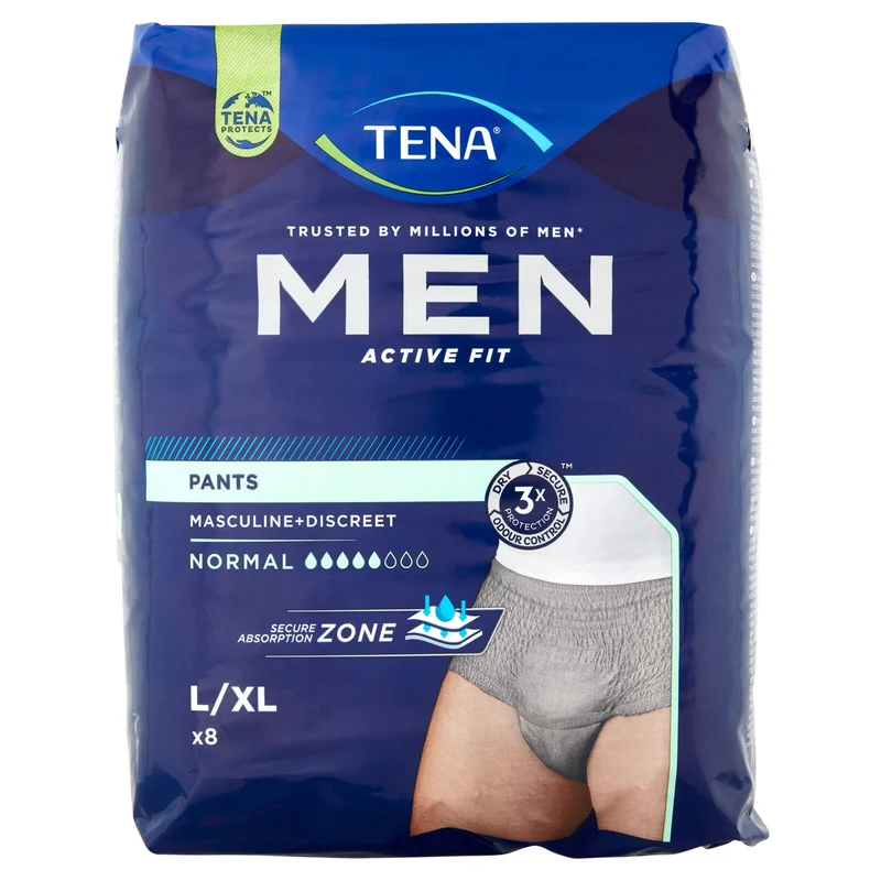 Tena Men Active Fit Pants Normal L/XL 8 pz