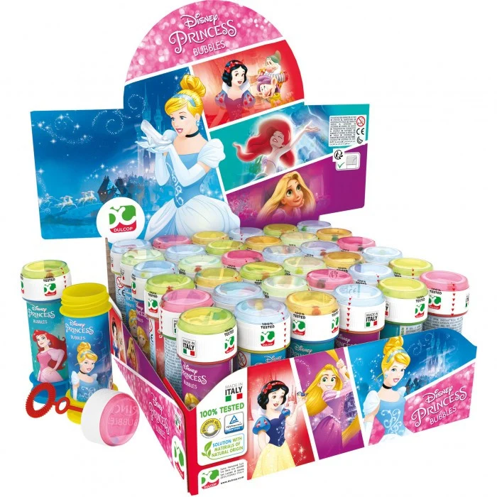 Disney® Bolle Sapone 60Ml Princess Assortito Casuale