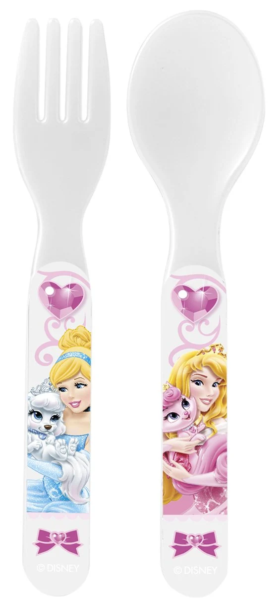 Home Pincess Pets Set Cucchiaio e Forchetta