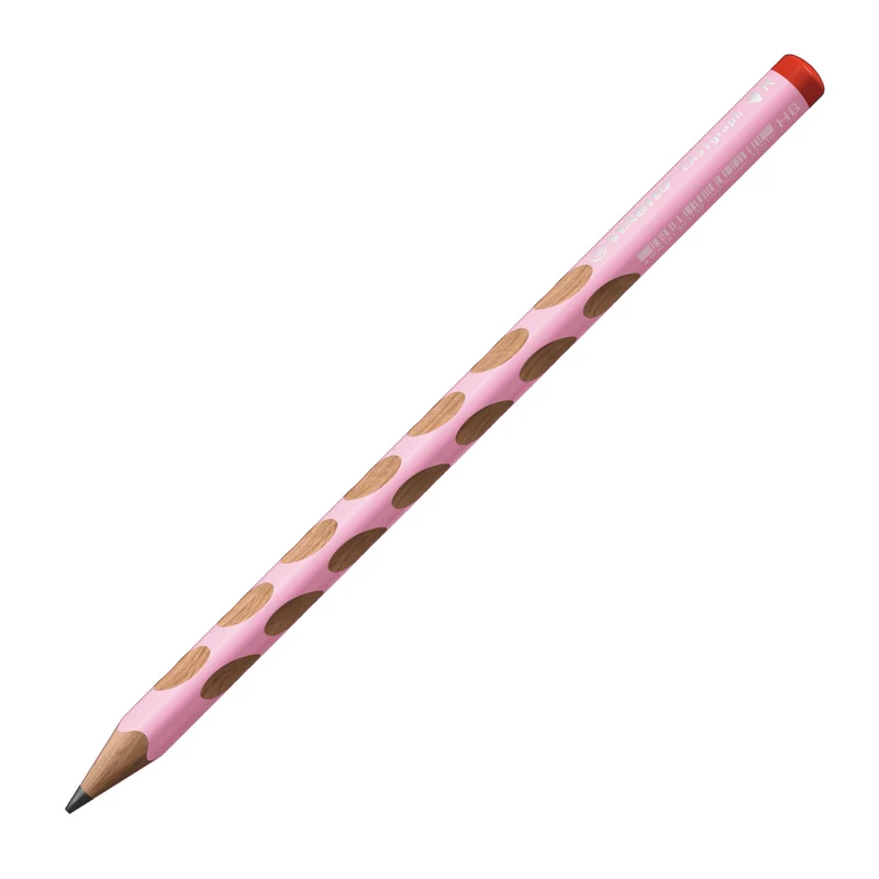 Matita Ergonomica triangolare - STABILO EASYgraph per Destrimani in Rosa Pastel - Gradazione HB