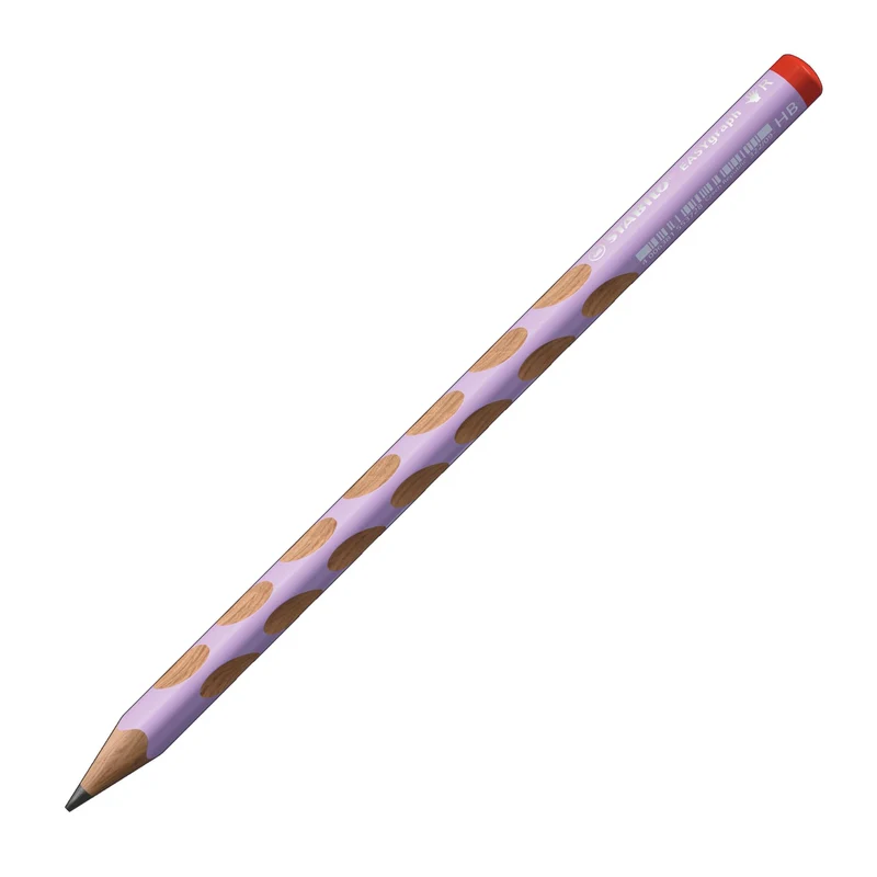 Matita Ergonomica triangolare - STABILO EASYgraph per Destrimani in Lilla Pastel - Gradazione HB