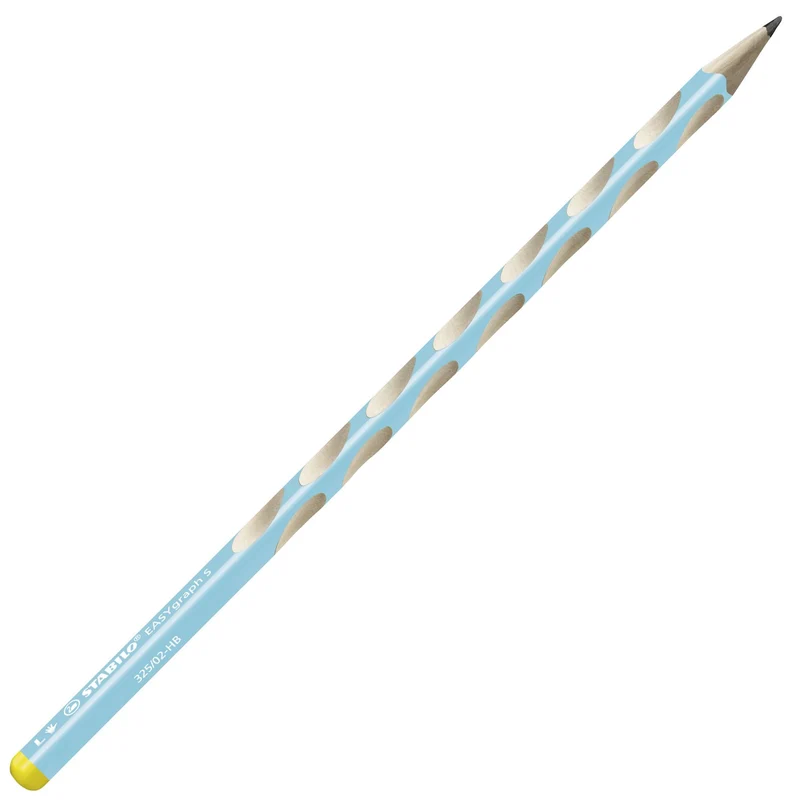 Matita Ergonomica triangolare - STABILO EASYgraph S per Mancini in Azzurro - Gradazione HB