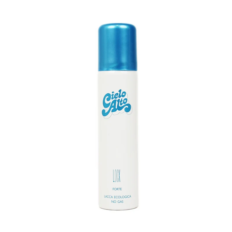 CIELO ALTO - Spray per capelli ecologico senza gas per acconciature mosse/ricce - Fissaggio forte - 75 ml