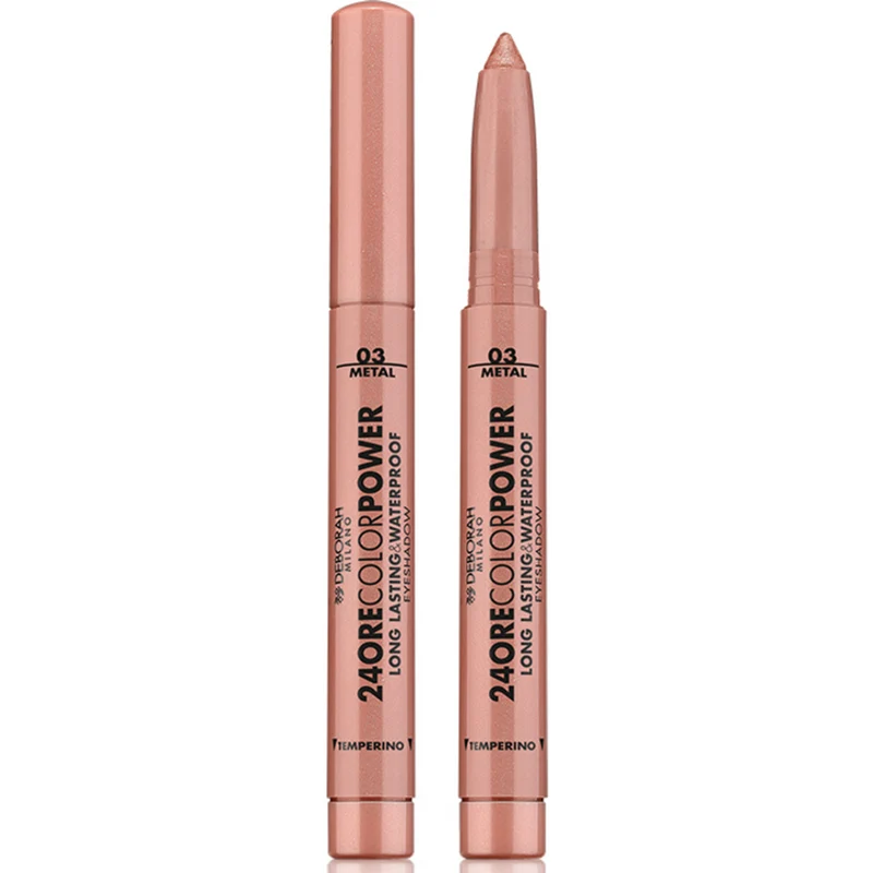Deborah Milano - Ombretto 24H Waterproof Color Power - N.03 Rose Brown