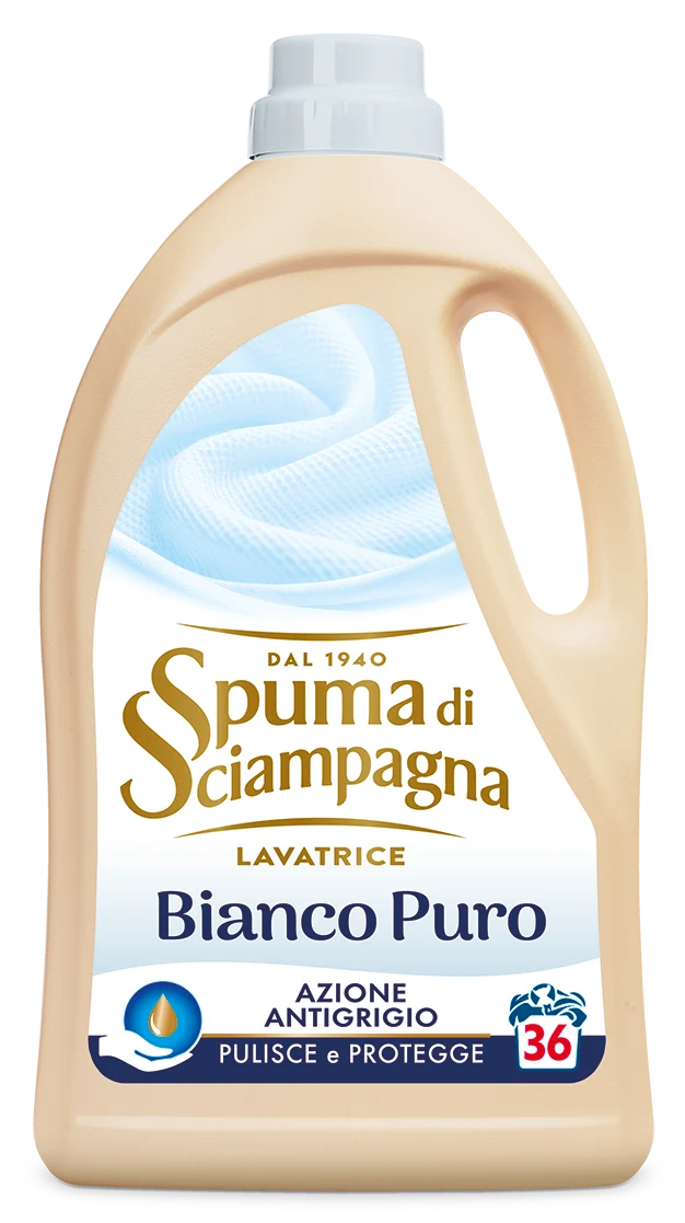 Spuma Di Sciampagna - Lavatrice 36 Lavaggi - Bianco Puro