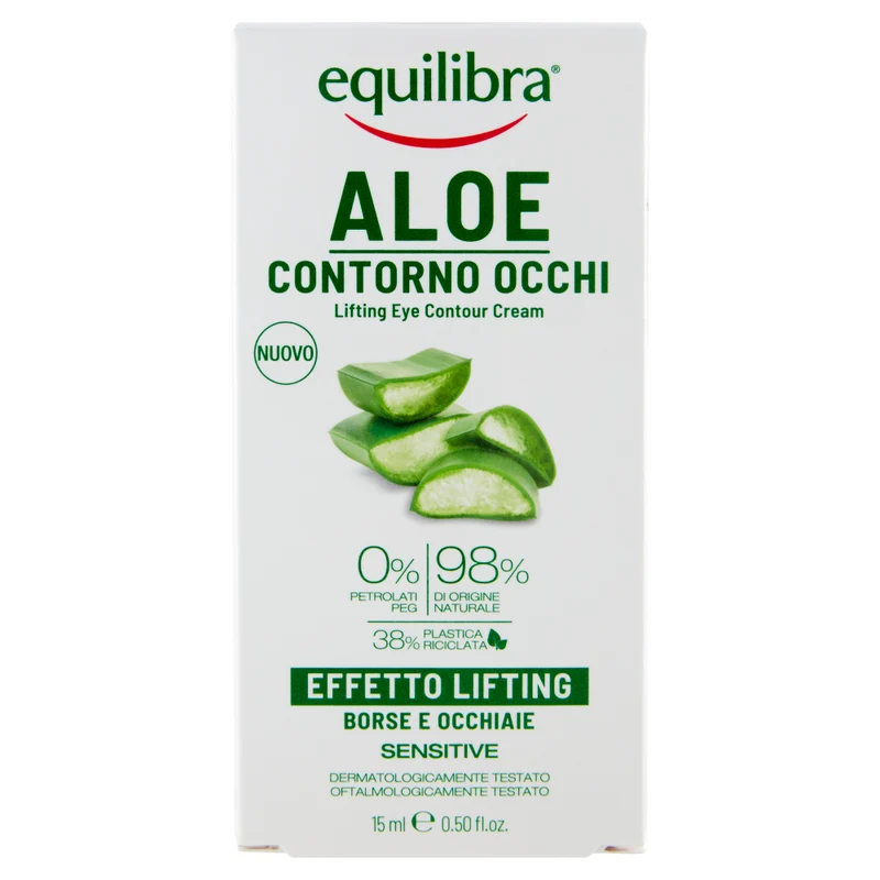 Equilibra - Contorno Occhi Effetto Lifting all'Aloe Vera 40% - 15 ml