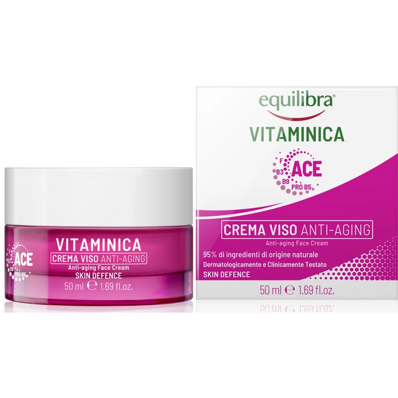 Equilibra - Vitaminica Ace Crema Viso Anti Aging - 50 Ml