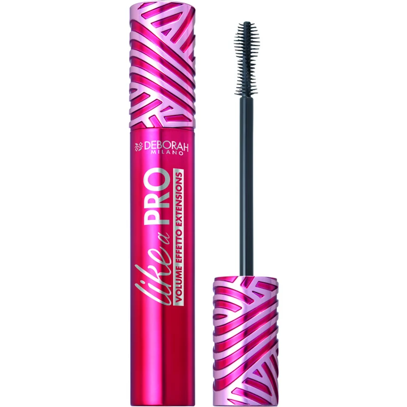 DEBORAH MILANO - Mascara LIKE A PRO per Lunghezza e Volume Estremo - Nero