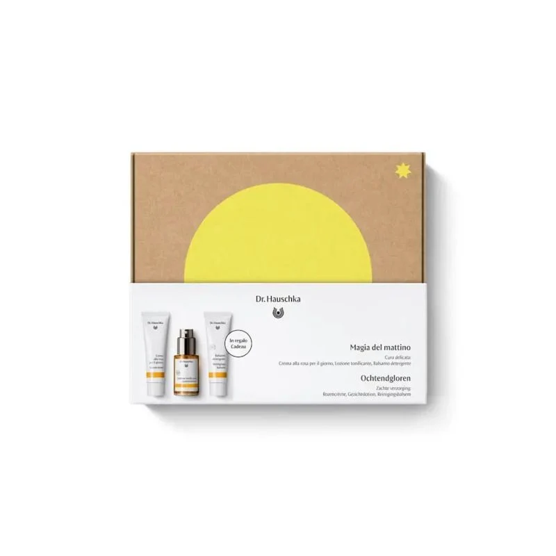 Dr. Hauschka Cofanetto Crema Viso Giorno 30ml + Lozione 30ml + Detergente 30ml