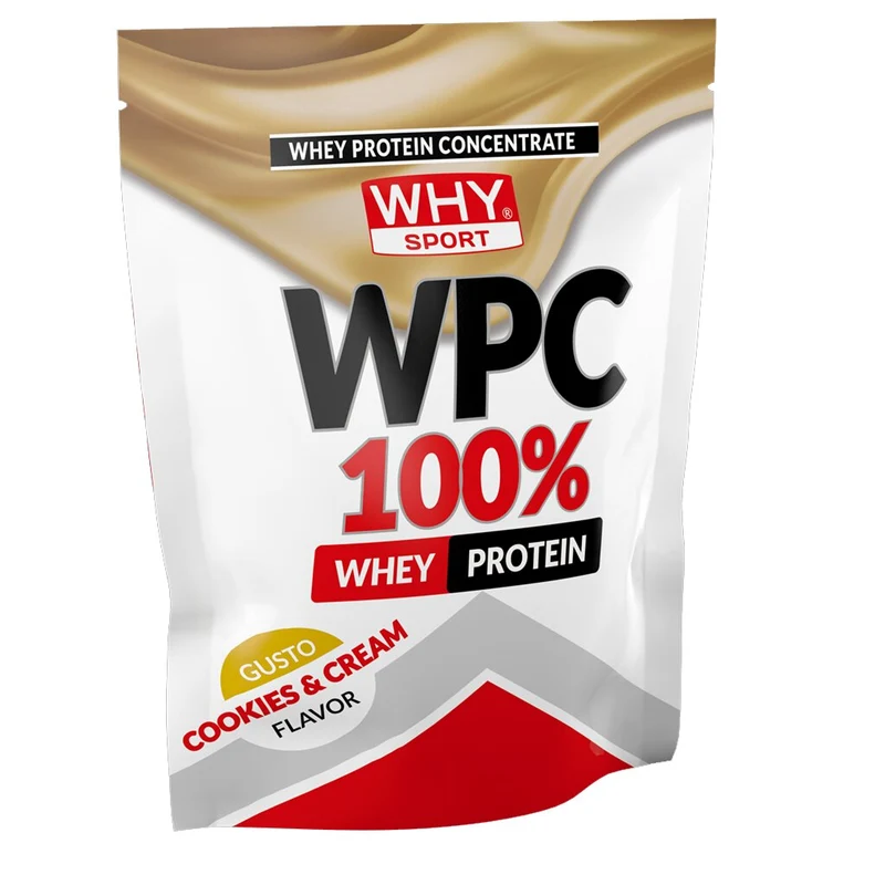 Why Sport WPC 100% Whey Gusto Cookies & Cream 1kg