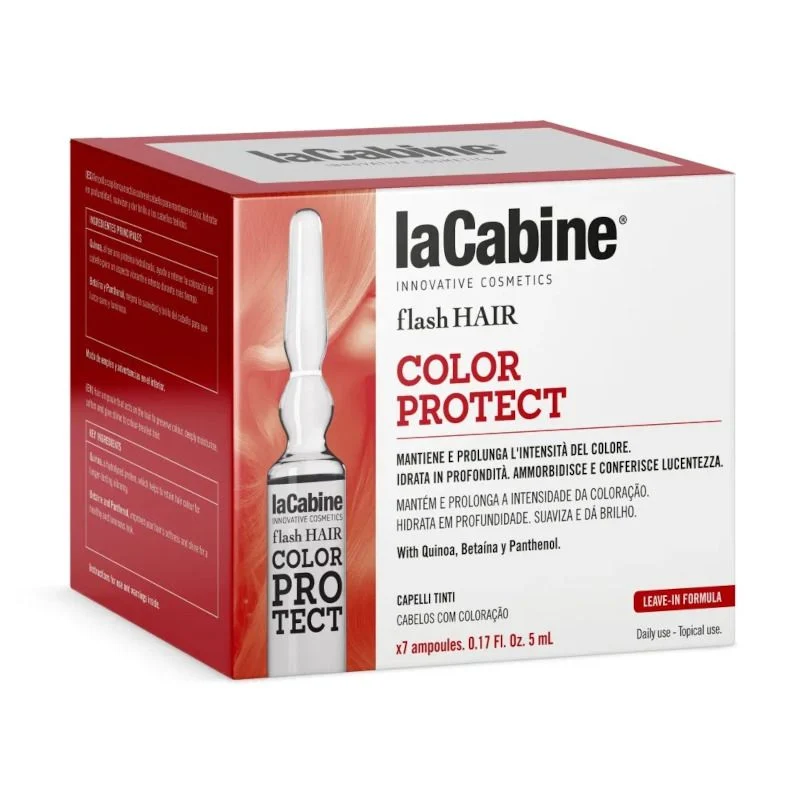 LaCabine Color Protect Illuminante Idratante Capelli 7 Fiale