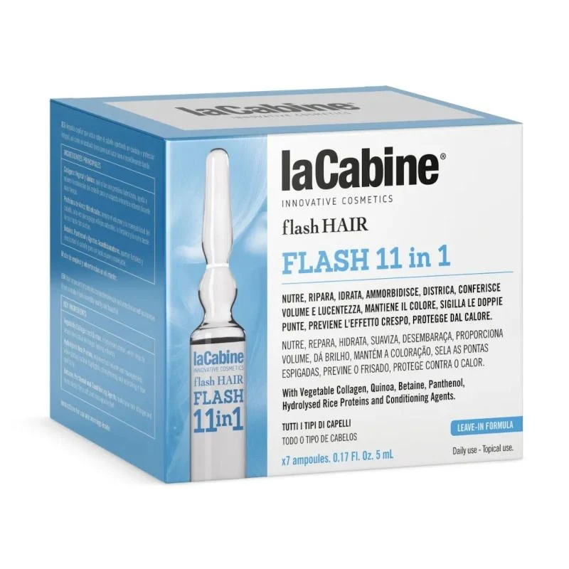 LaCabine Flash 11in1 Protezione Completa Capelli 7 Fiale