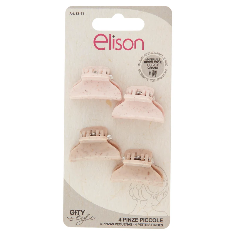 elison City Style Pinze Piccole Natural 4 pz