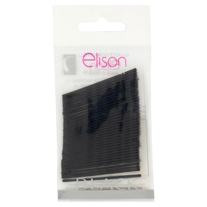 elison Hair Stylist Mollette classic Black 36 pz