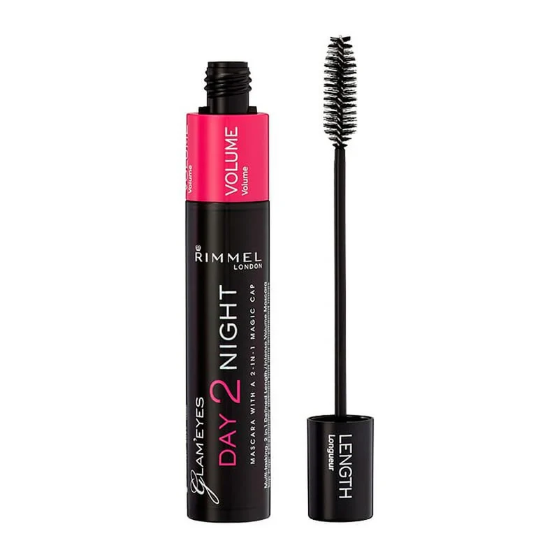 Rimmel - Mascara Day 2 Night 2-in-1 per Lunghezza e Volume Estremo