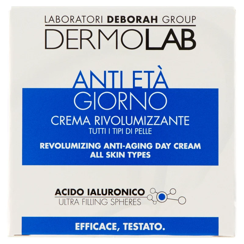 Dermolab Anti Età Giorno Crema Rivolumizzante Tutti i Tipi di Pelle 50 ml