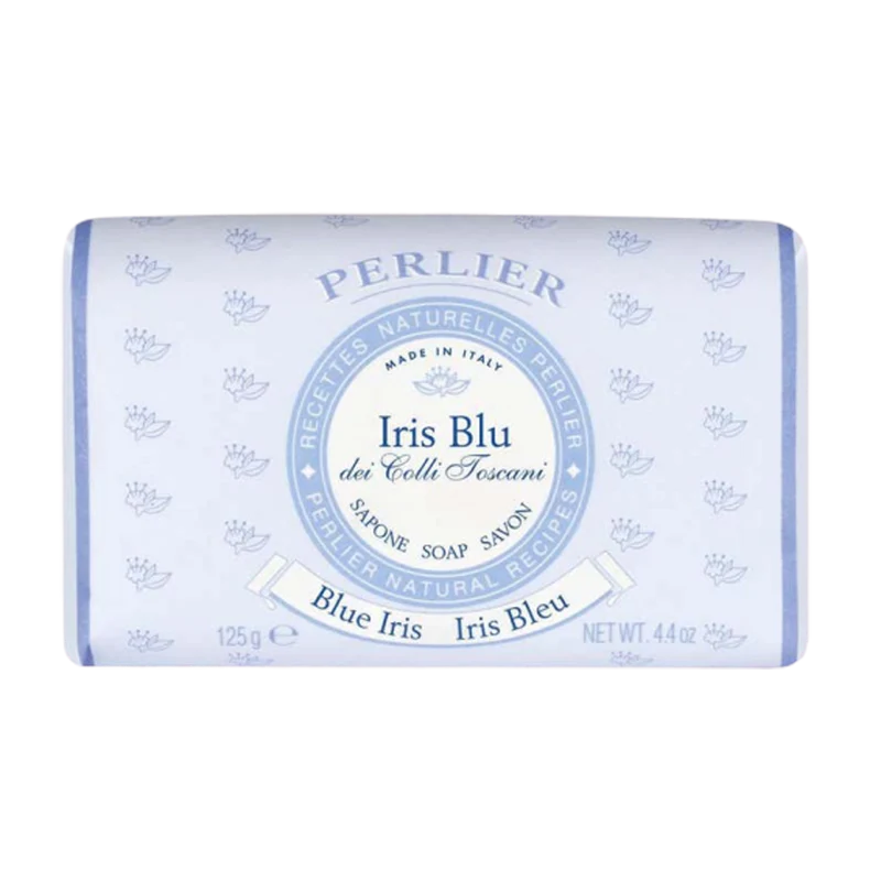 Perlier - Puro sapone naturale all'Iris Blu - 125 g