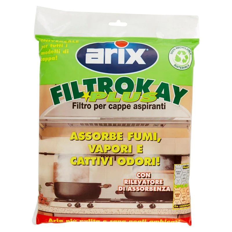arix Filtrokay Plus Filtro per cappe aspiranti