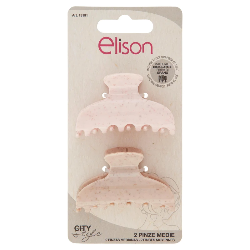 elison Pinze Medie Natural 2 pz