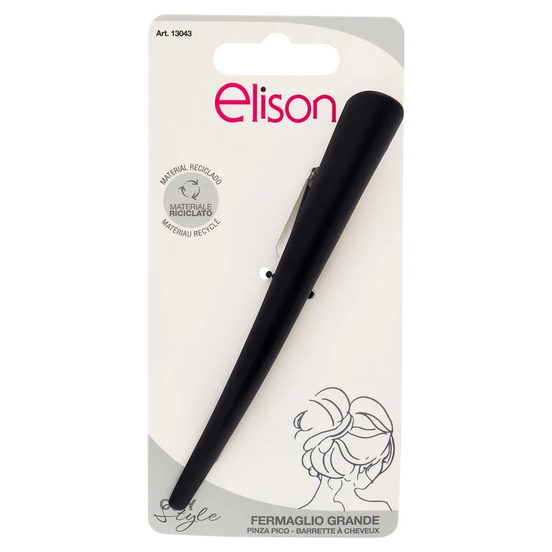 elison City Style Fermaglio Grande Black