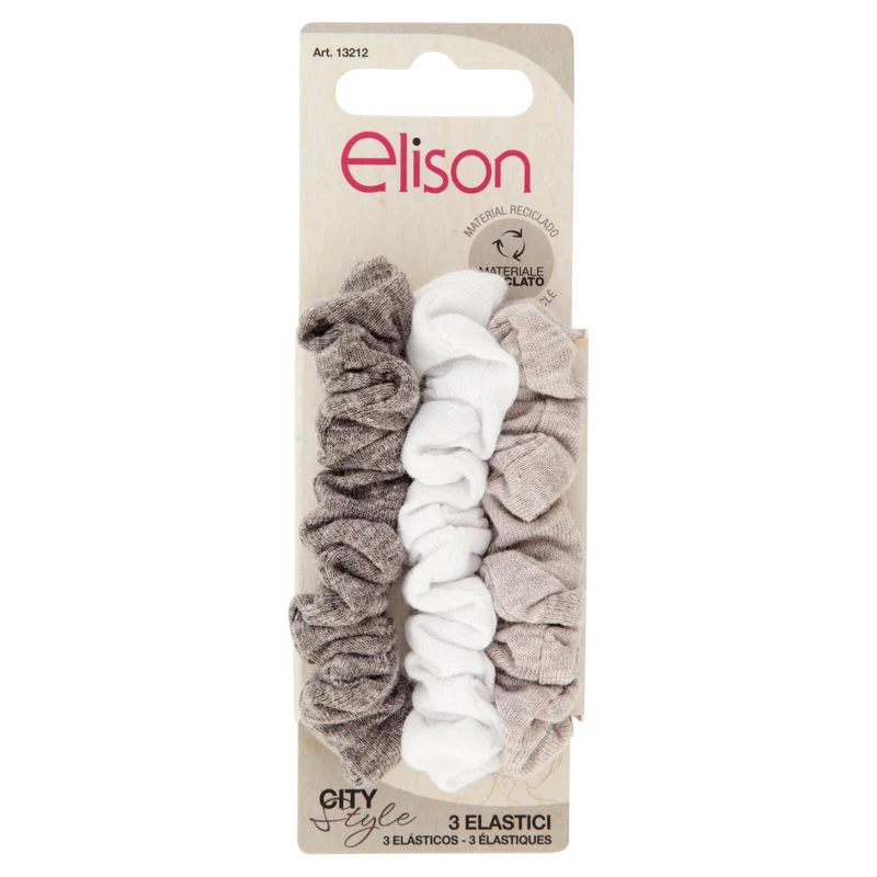 elison City Style Elastici Small Natural 3 pz
