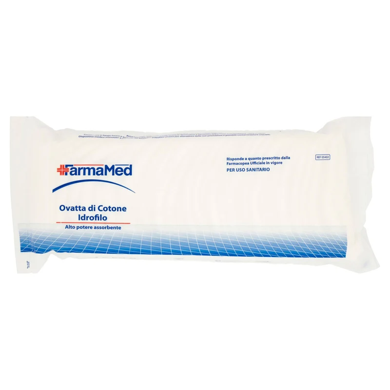 FarmaMed Ovatta di Cotone Idrofilo 100 g