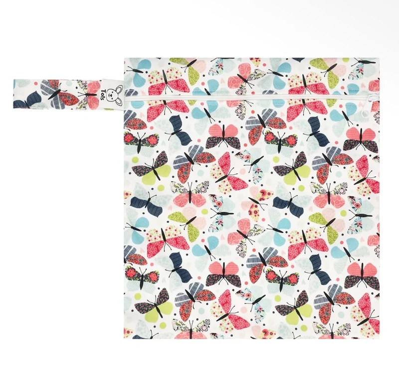 Tots Baby - wet bag media farfalle