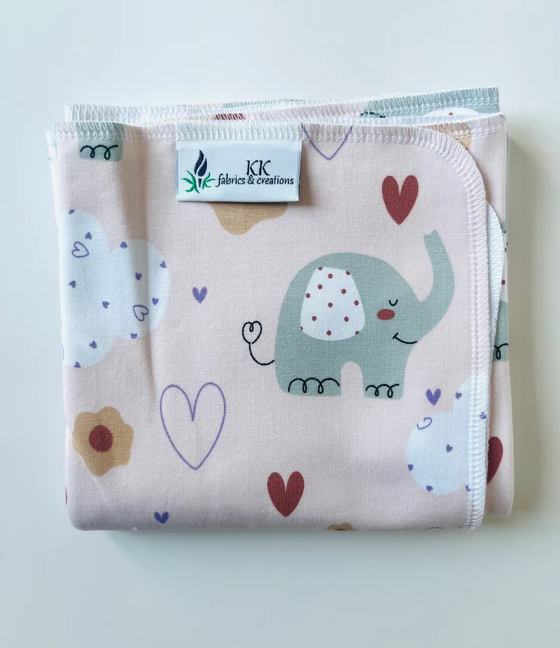 KK - flat 2 strati cotone eleganti e cuori