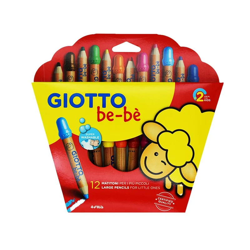 Pastello Giotto Be-Be matitoni - 12 colori