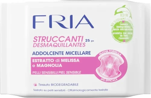Fria Struccanti Addolcente Micellare Pelli Sensibili 25 pz