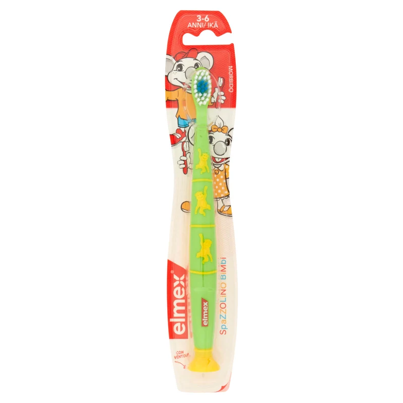 elmex spazzolino Bimbi, bambini 3-6 anni, morbido