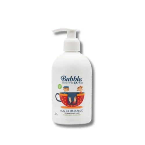 OLIO DA MASSAGGIO ALLE MANDORLE DOLCI - BUBBLE & CO - 250 ML