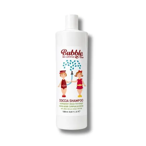 DOCCIA SHAMPOO NEONATO E BAMBINO BIO BUBBLE 1 LT