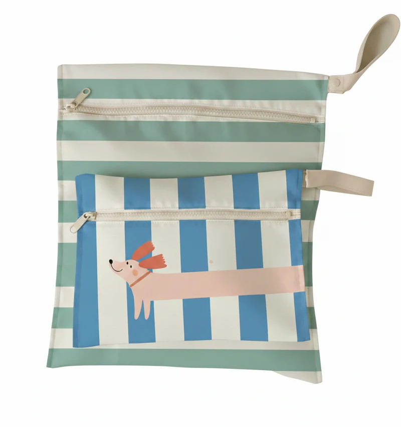 Wasserdichte Wetbags – 2er-Set WOOF GANG