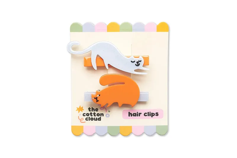 Haarspangen 3-Set Meowtiful Cats
