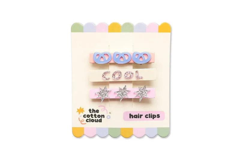 Haarspangen 3-Set Cool