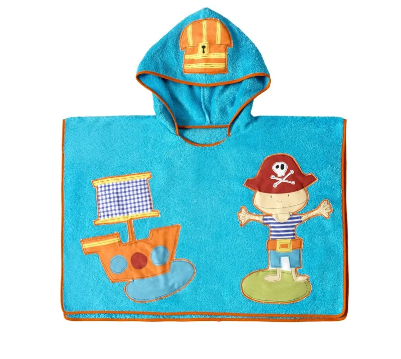 PONCHO ACCAPPATOIO PIRATI