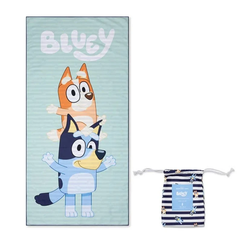 TELO MARE BAMBINI IN MICROFIBRA - BLUEY
