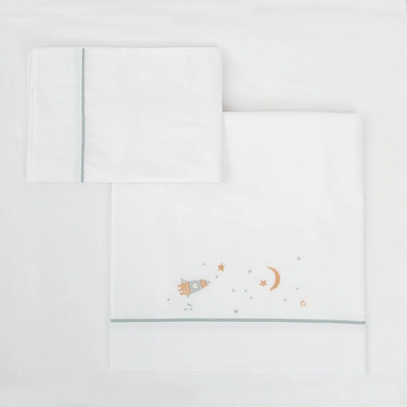 COMPLETO LENZUOLA PER CULLA NEXT TO ME E CARROZZINA - ORBIT