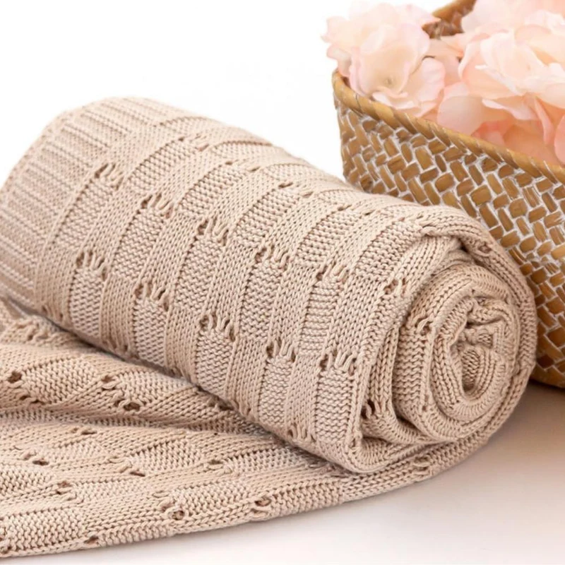 COPERTINA ESTIVA NEONATO IN BAMBOO - BEIGE