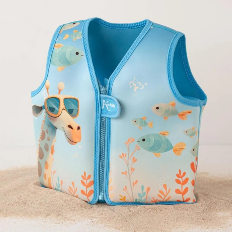 GILET SALVAGENTE BAMBINI NEOPRENE - GIRAFFA