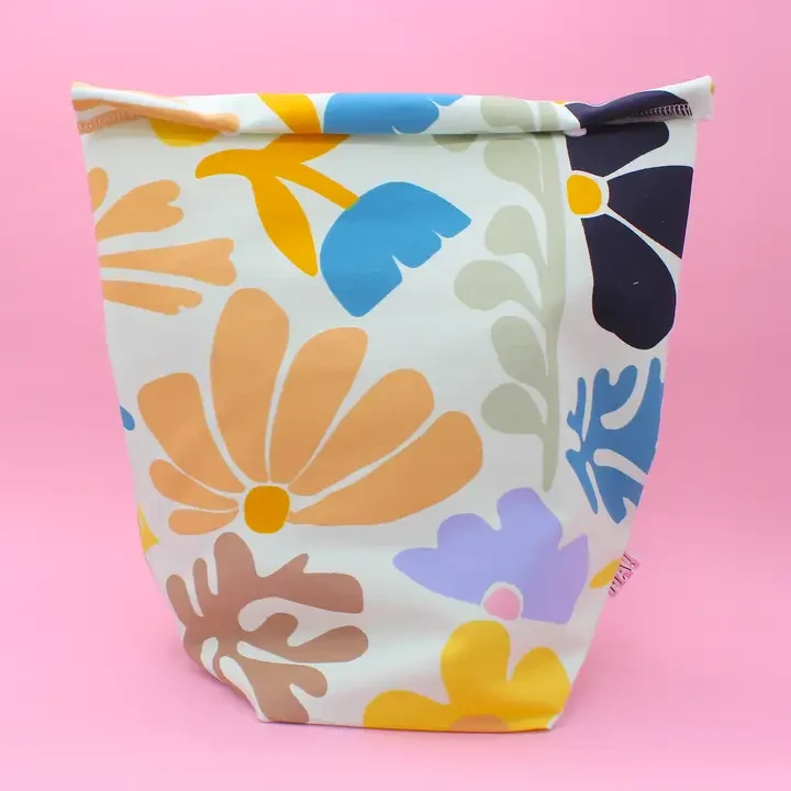 MA! - Maxi borsa pranzo cotone - corallo