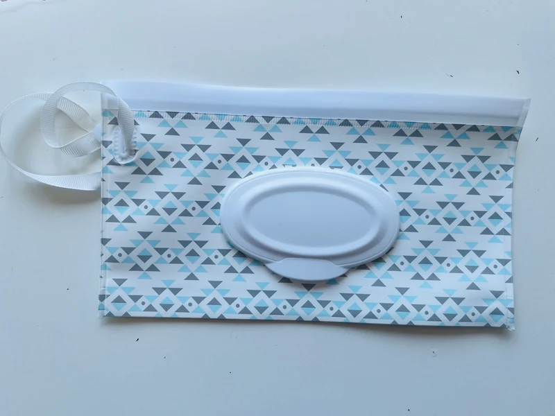 Porta salviette lavabili umidificate in plastica triangoli